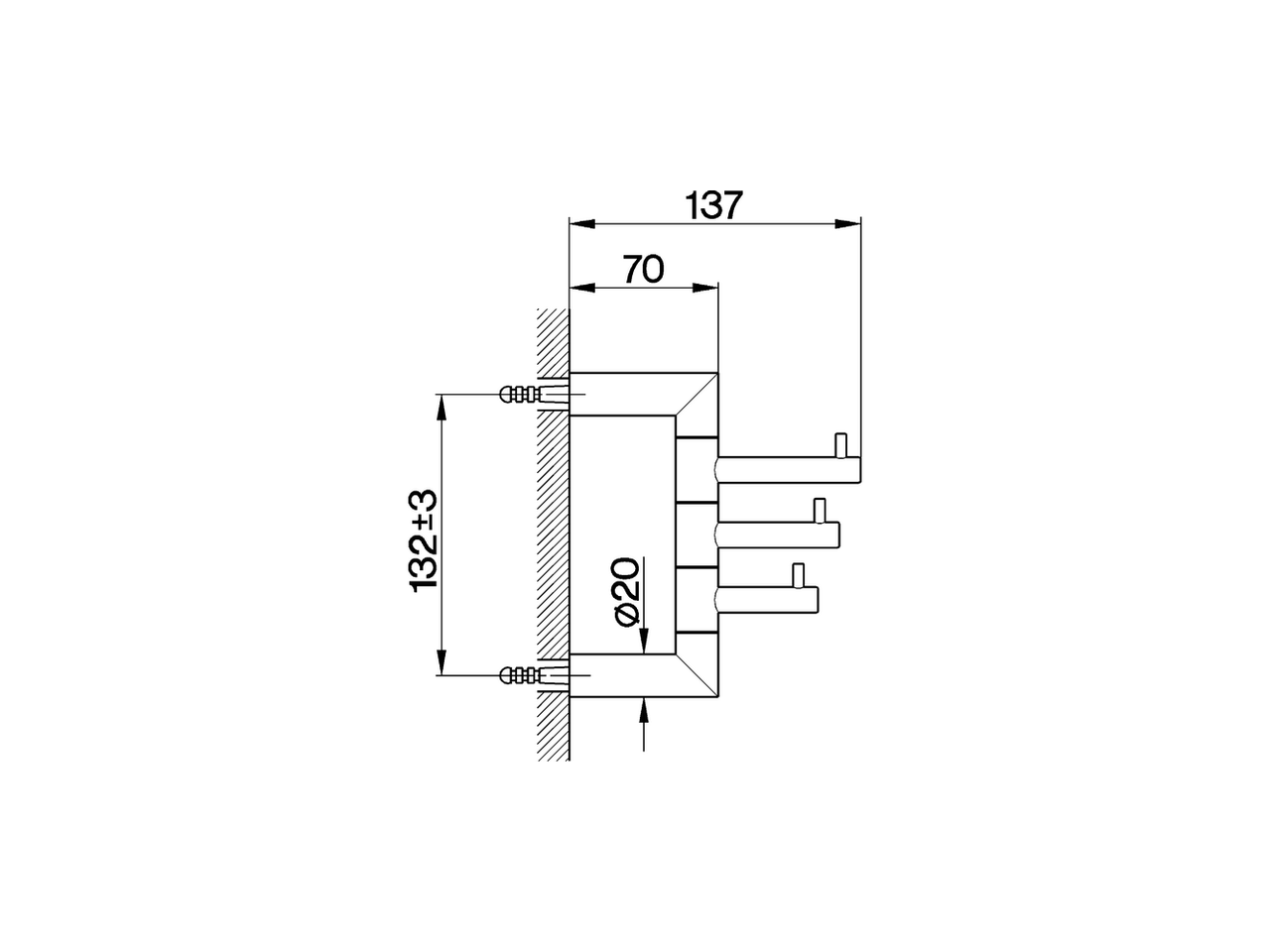 Percha múltiple ACCESORIOS BAÑO_SY090700 - v1