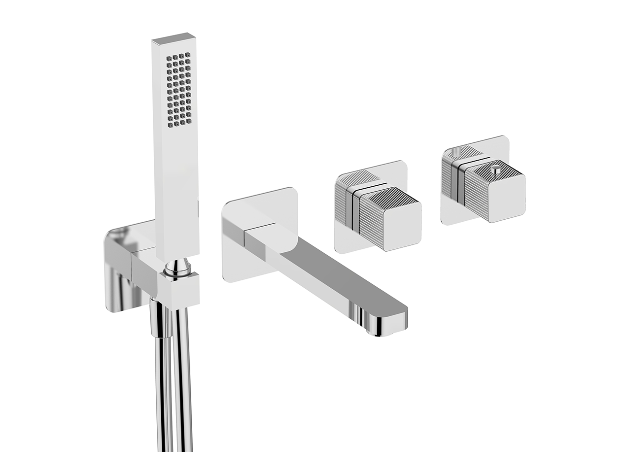 CisalParte externa termostático baño empotrado PLISSÉ AURA_U20G4200