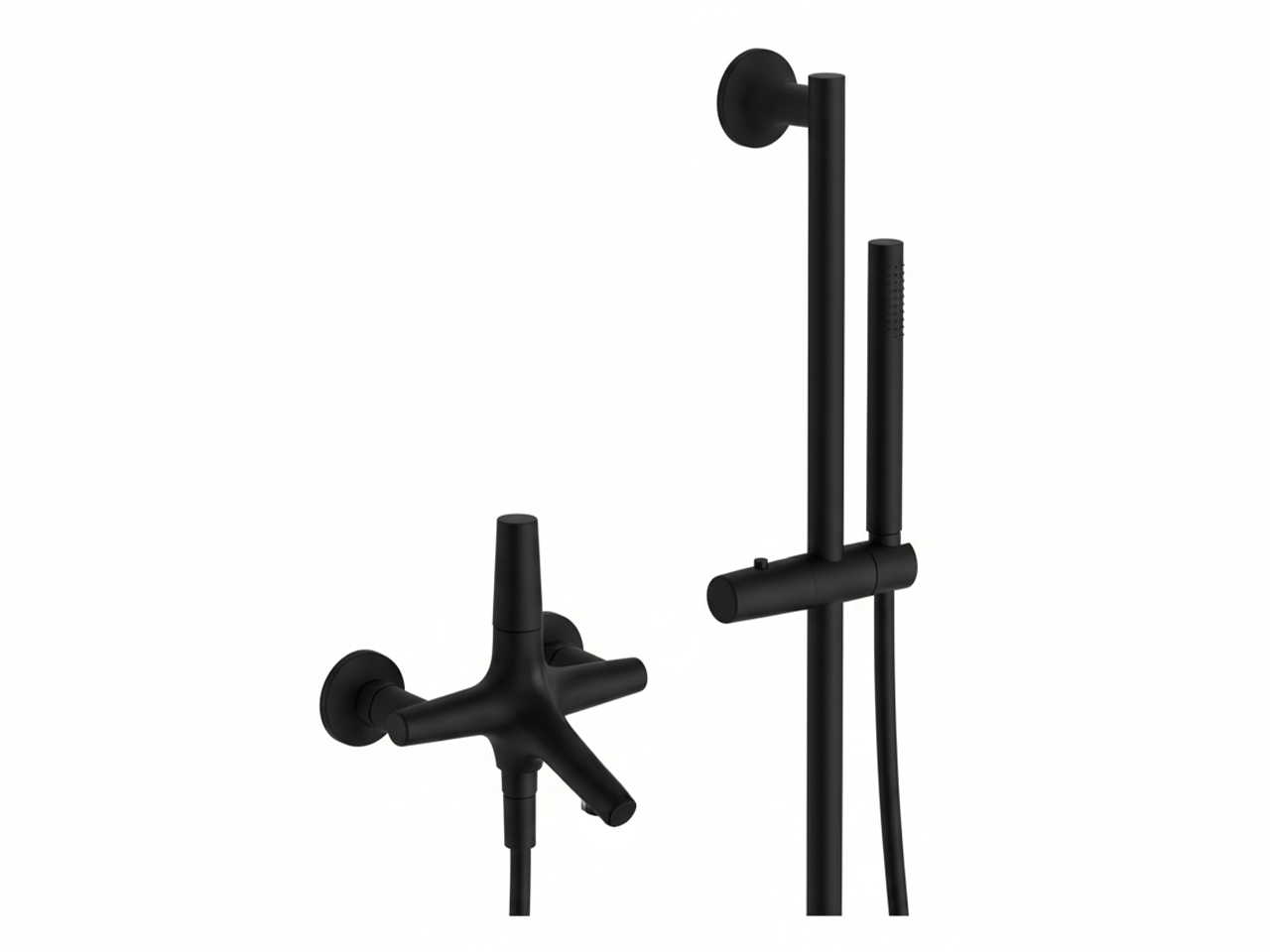 Bañera monomando con duplex VITA_VI000064 -1