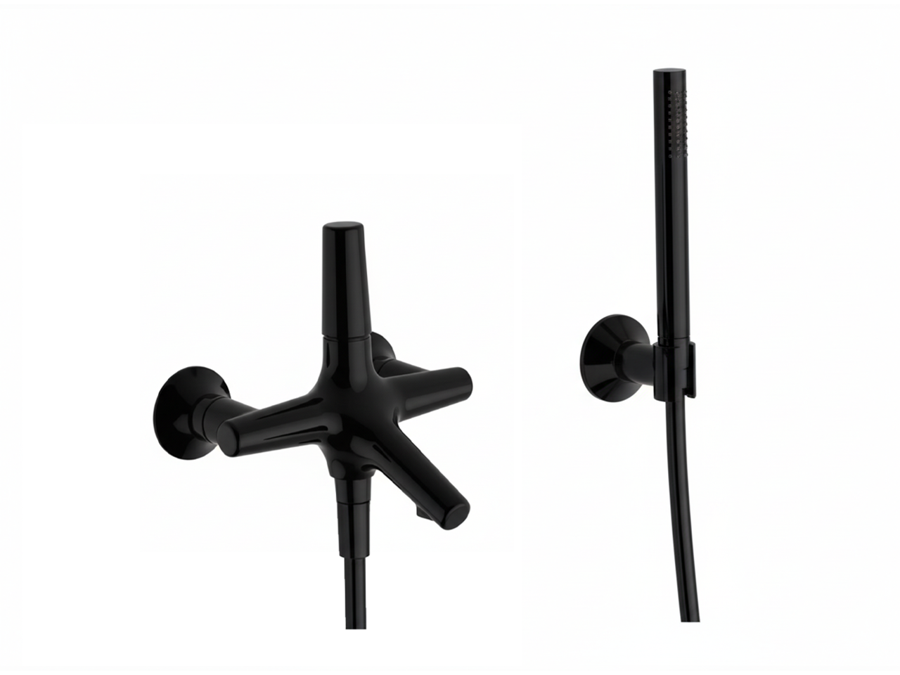 Bañera monomando con duplex VITA_VI000104 -1