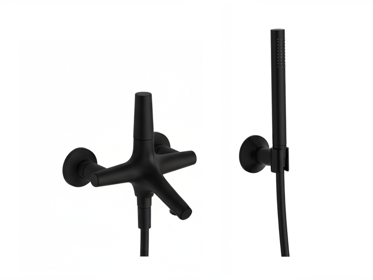 Bañera monomando con duplex VITA_VI000104 -1