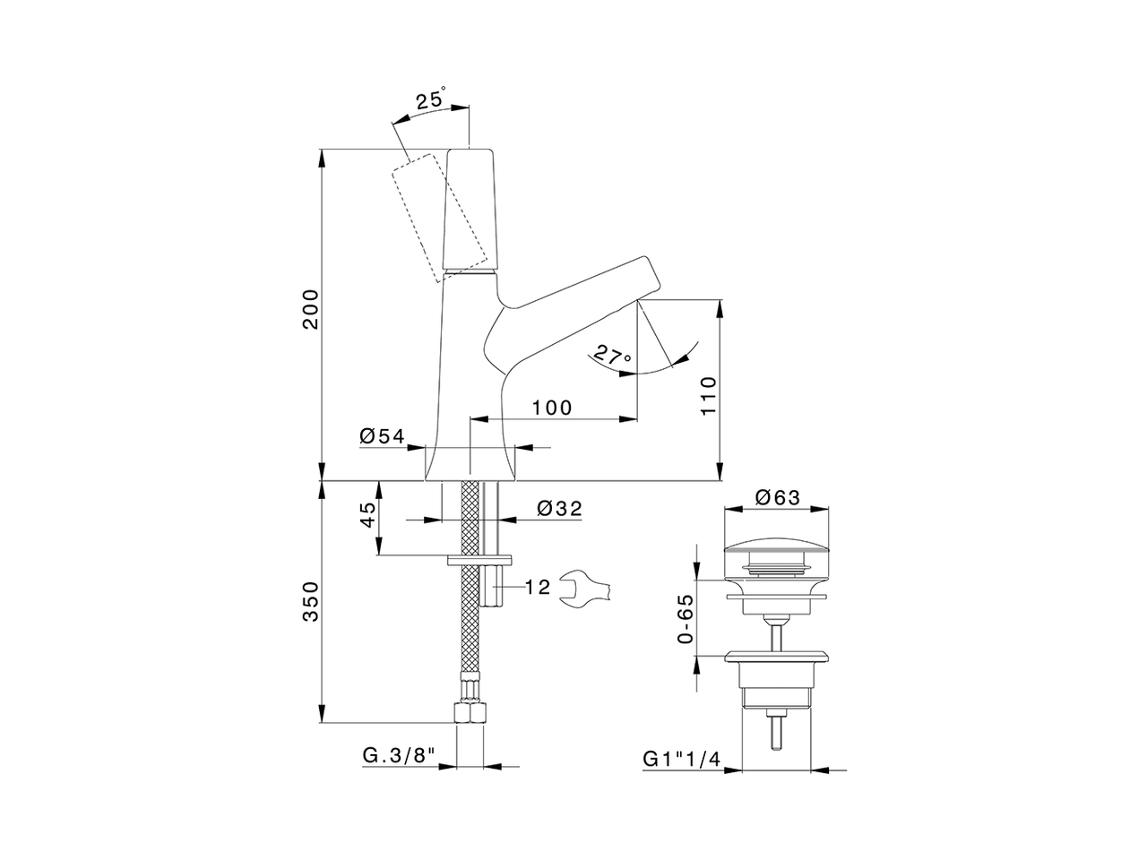 Lavabo monomando VITA_VI000514 - v1