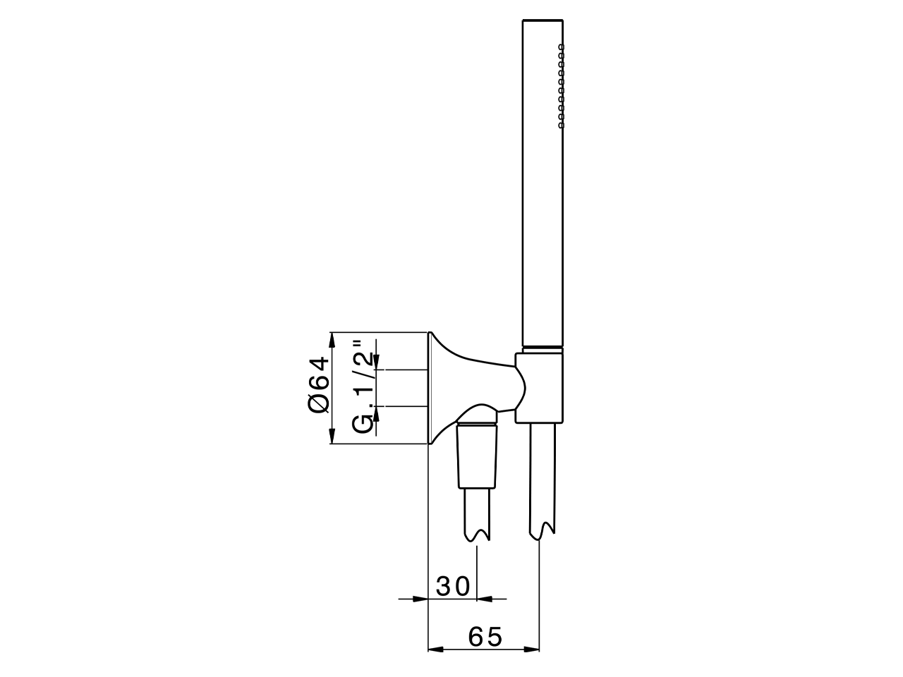 Conjunto ducha con toma de agua VITA_VI003033 - v1