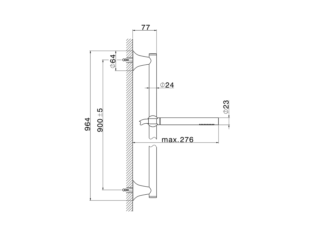 Conjunto ducha barra corrediza VITA_VI003111 - v1