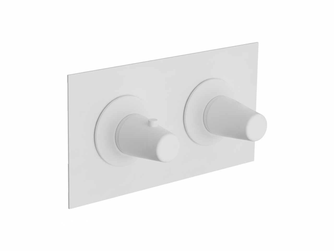 Parte externa termostático ducha emp. 2 salidas VITA_VI019140 -1