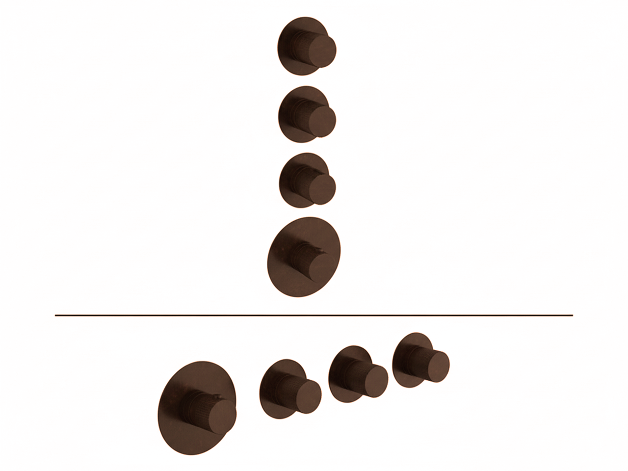 Parte externa termostático ducha 3 funciones WELLNESS_X100R300 -1