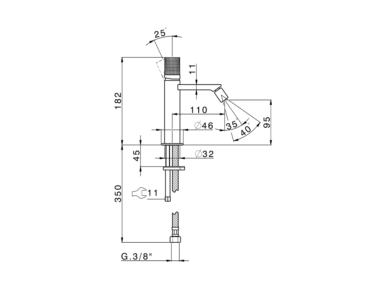 Bidé monomando NUANCE X32_X2000564 - v1