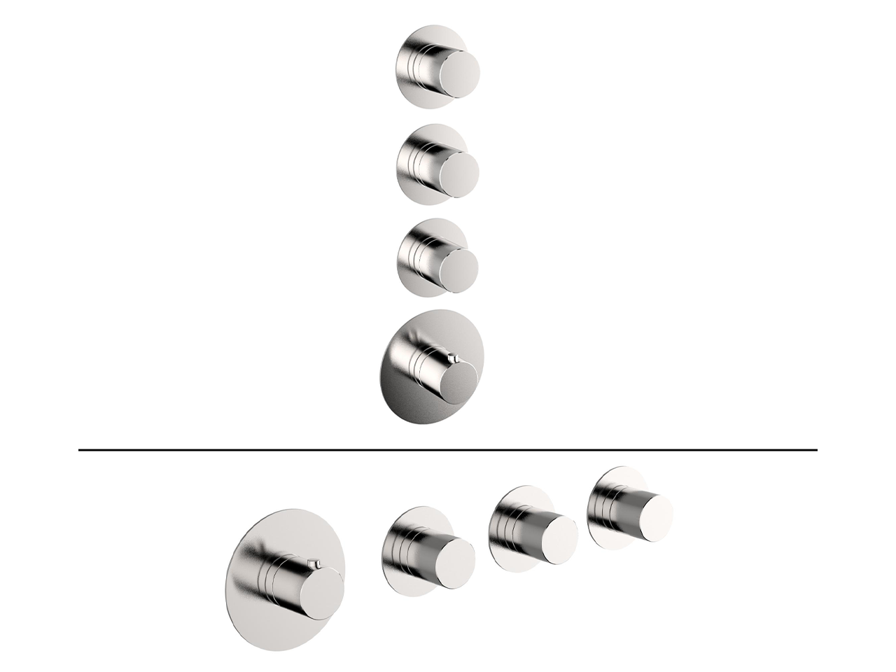 CisalParte externa termostático ducha 3 funciones WELLNESS_X300R300