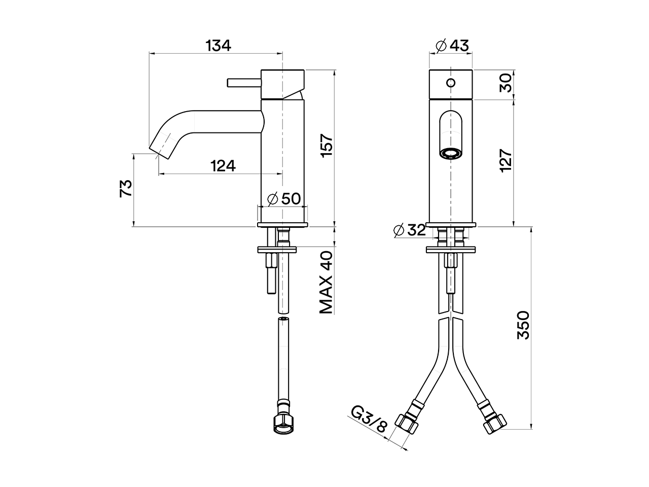 Lavabo monomando XION_XI000544 - v1