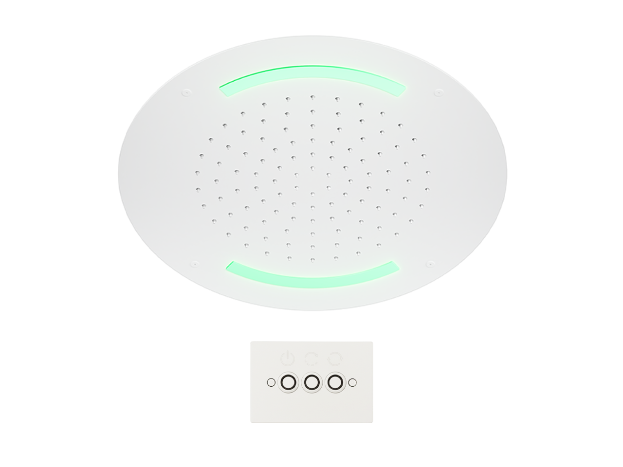 Rociador de techo con cromoterapia Ø 420 mm ZEN SHOWER_ZS0C0015 -1