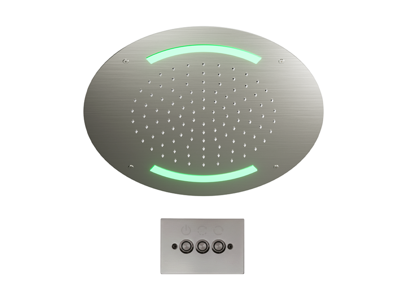 Rociador de techo con cromoterapia Ø 420 mm ZEN SHOWER_ZS0C0015 -1