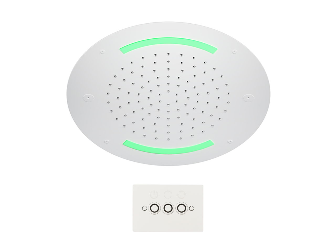 Rociador de techo con cromoterapia Ø 420 mm ZEN SHOWER_ZS0C0025 -1