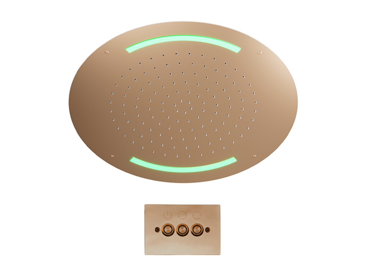 Rociador de techo con cromoterapia Ø 550 mm ZEN SHOWER_ZS0C0035 -1