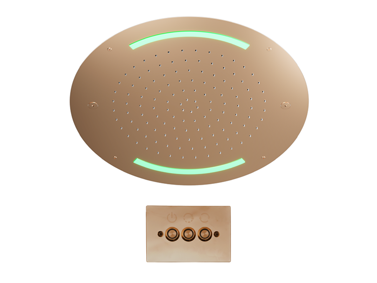 Rociador de techo con cromoterapia Ø 550 mm ZEN SHOWER_ZS0C0045 -1
