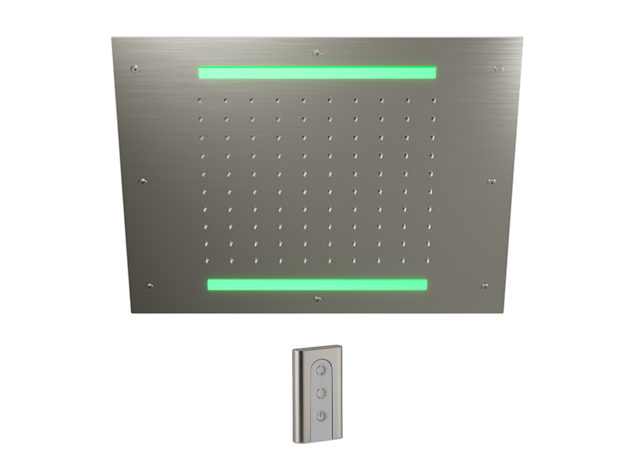 Rociador de techo con cromoterapia 430x430 mm ZEN SHOWER_ZS0C0050 -1