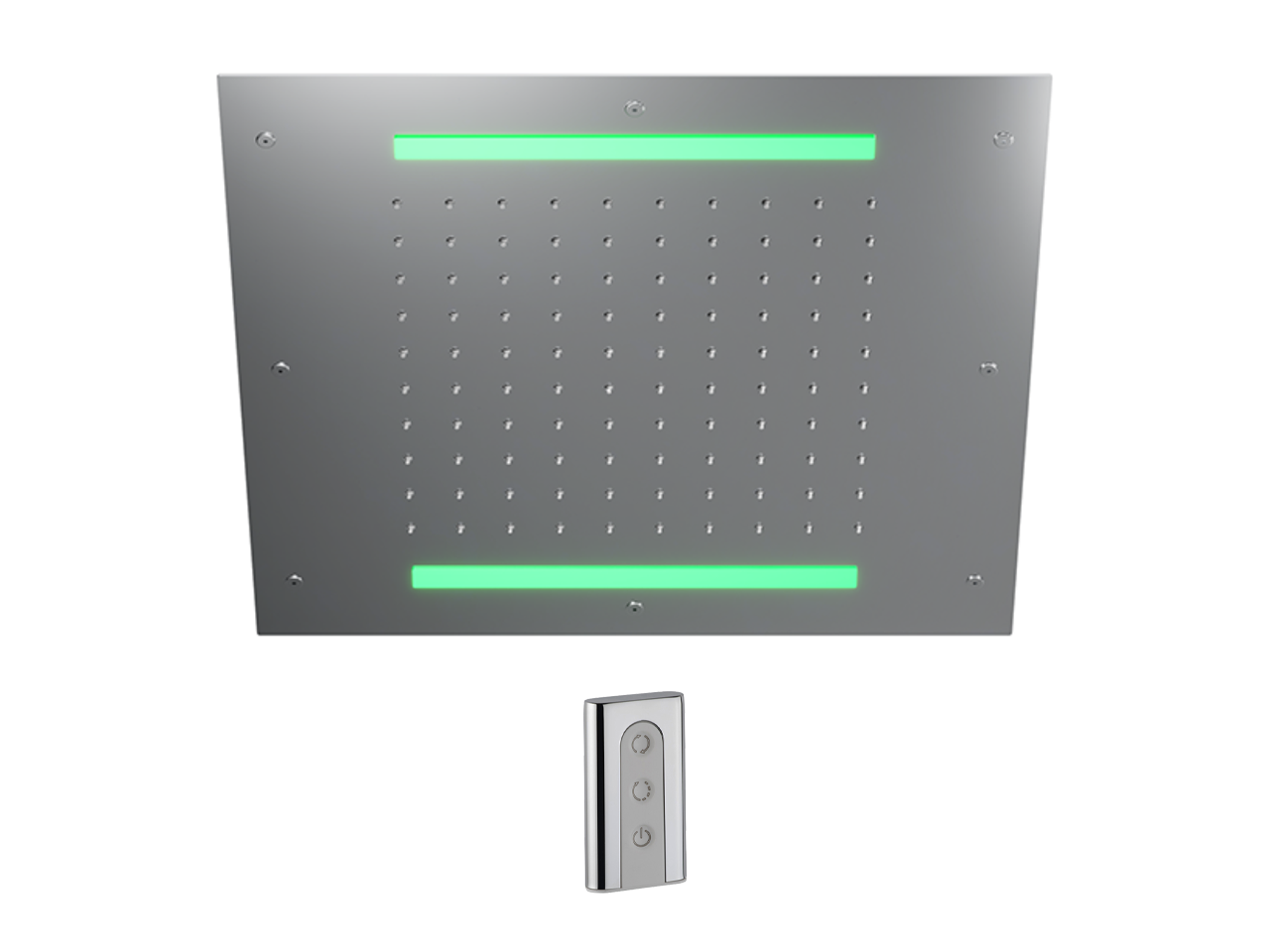 Rociador de techo con cromoterapia 430x430 mm ZEN SHOWER_ZS0C0050 -1