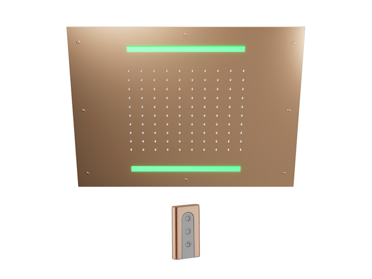Rociador de techo con cromoterapia 500x500 mm ZEN SHOWER_ZS0C0070 -1