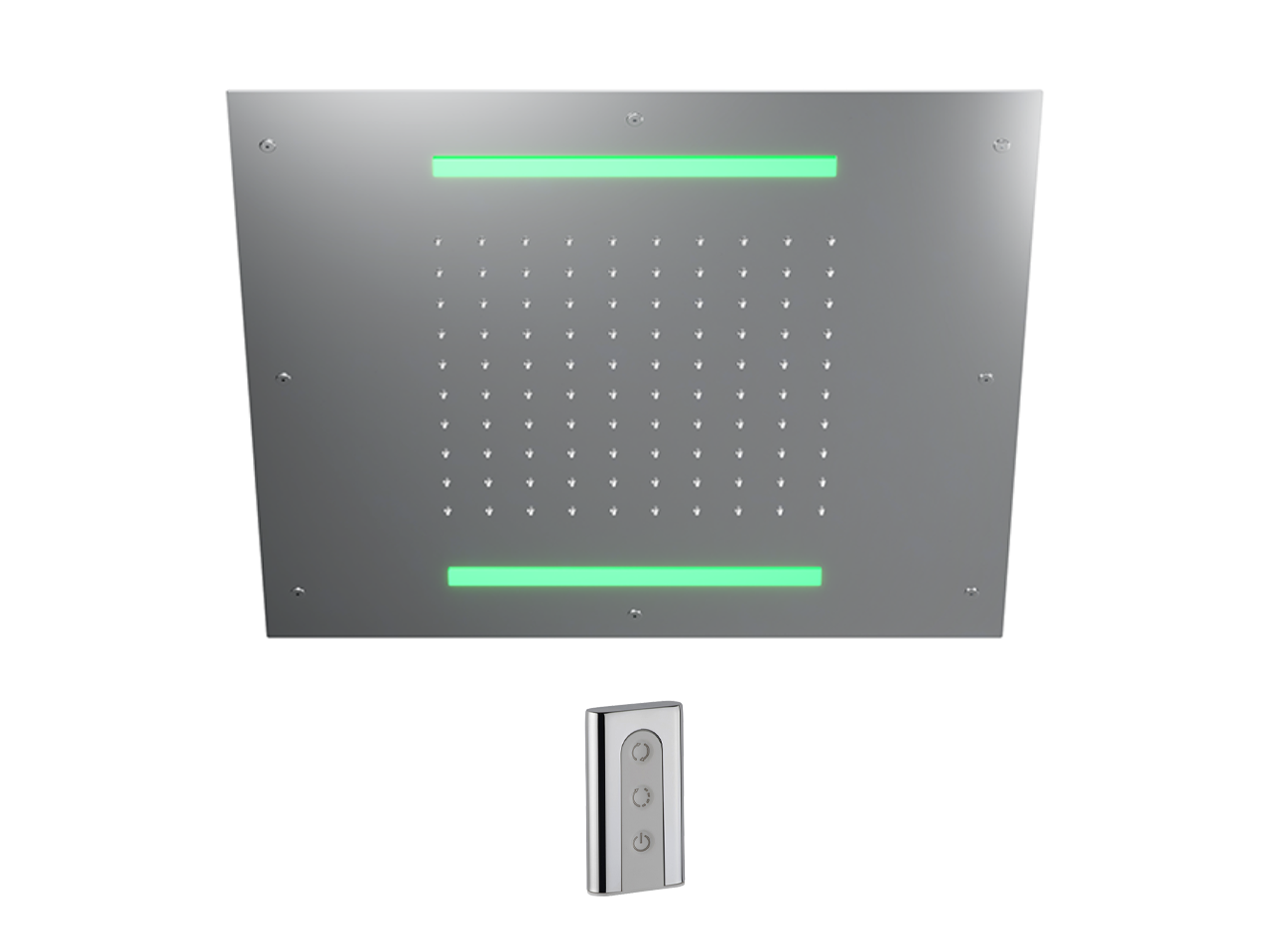 Rociador de techo con cromoterapia 500x500 mm ZEN SHOWER_ZS0C0070 -1