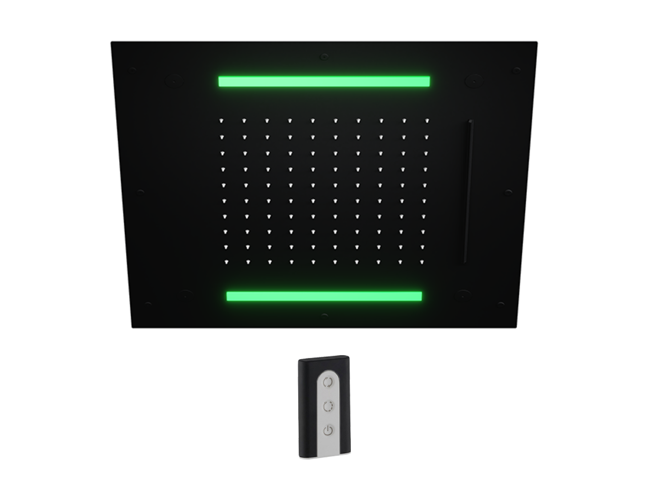 Rociador de techo con cromoterapia 500x500 mm WELLNESS_ZS0C0080 -1