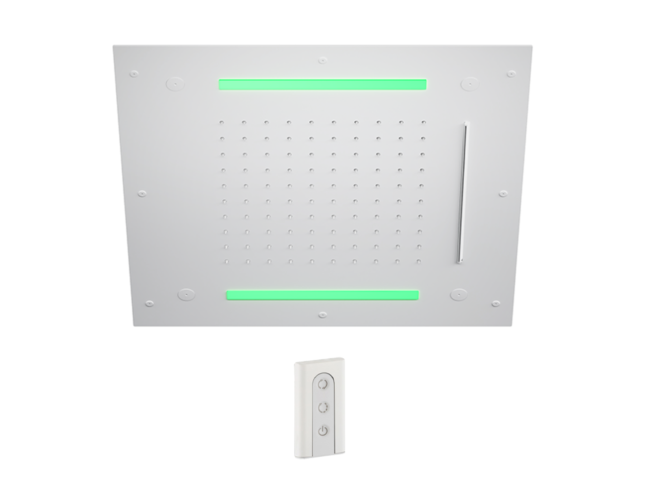 Rociador de techo con cromoterapia 500x500 mm WELLNESS_ZS0C0080 -1