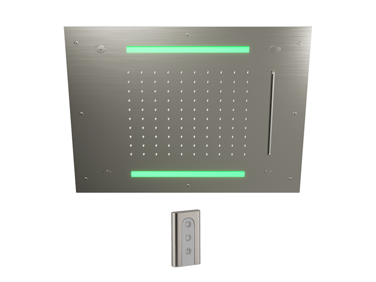 Rociador de techo con cromoterapia 500x500 mm WELLNESS_ZS0C0080 -1