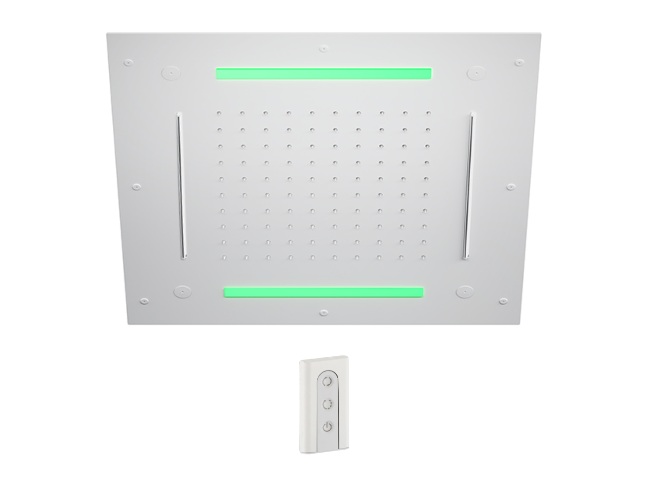 Rociador de techo con cromoterapia 500x500 mm WELLNESS_ZS0C0090 -1