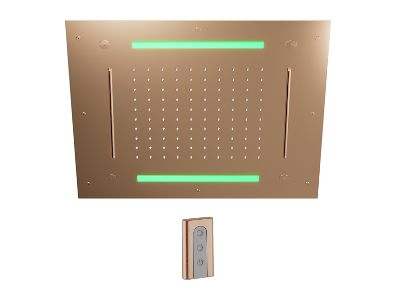 Rociador de techo con cromoterapia 500x500 mm WELLNESS_ZS0C0090 -1