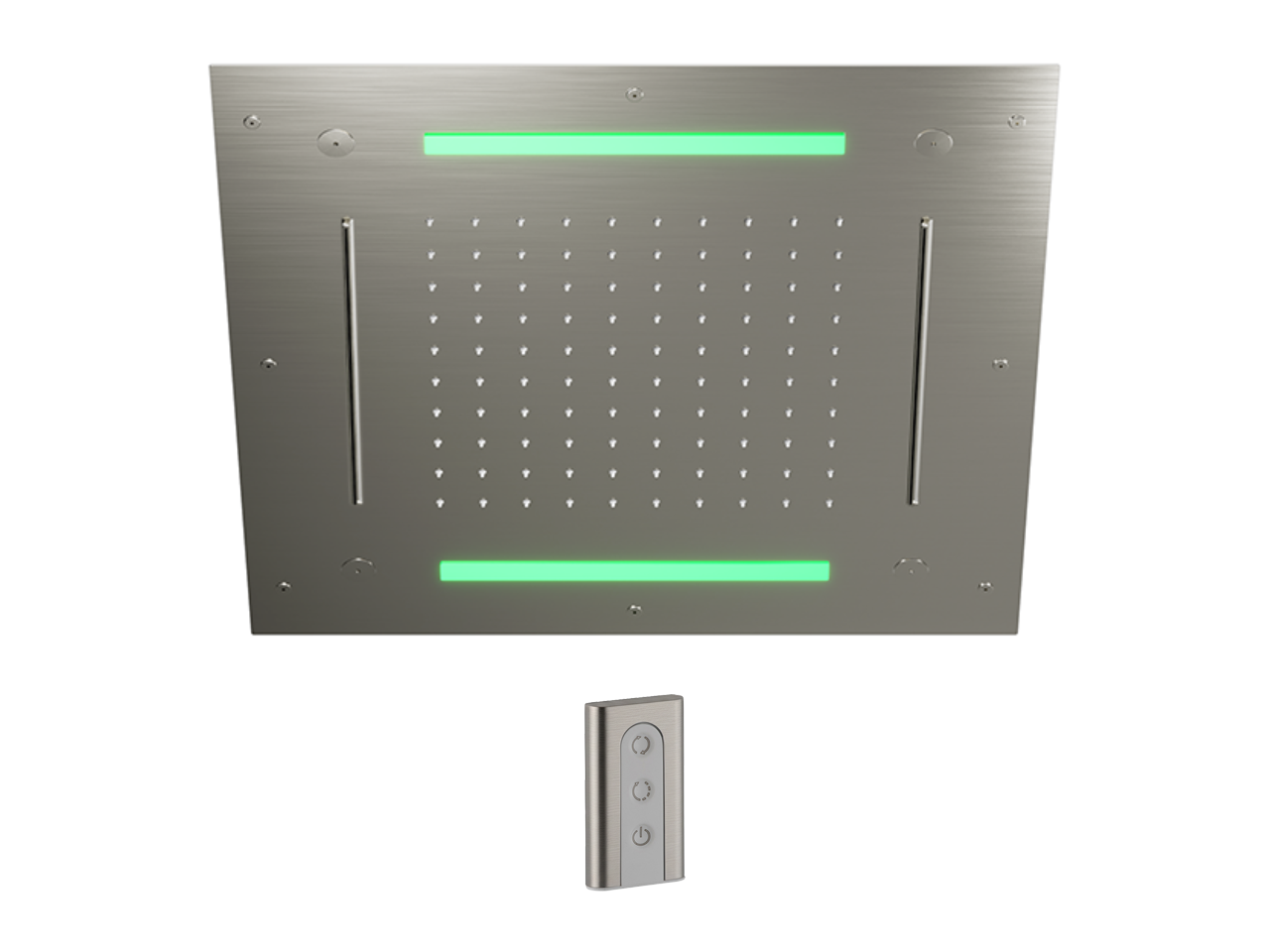 Rociador de techo con cromoterapia 500x500 mm WELLNESS_ZS0C0090 -1