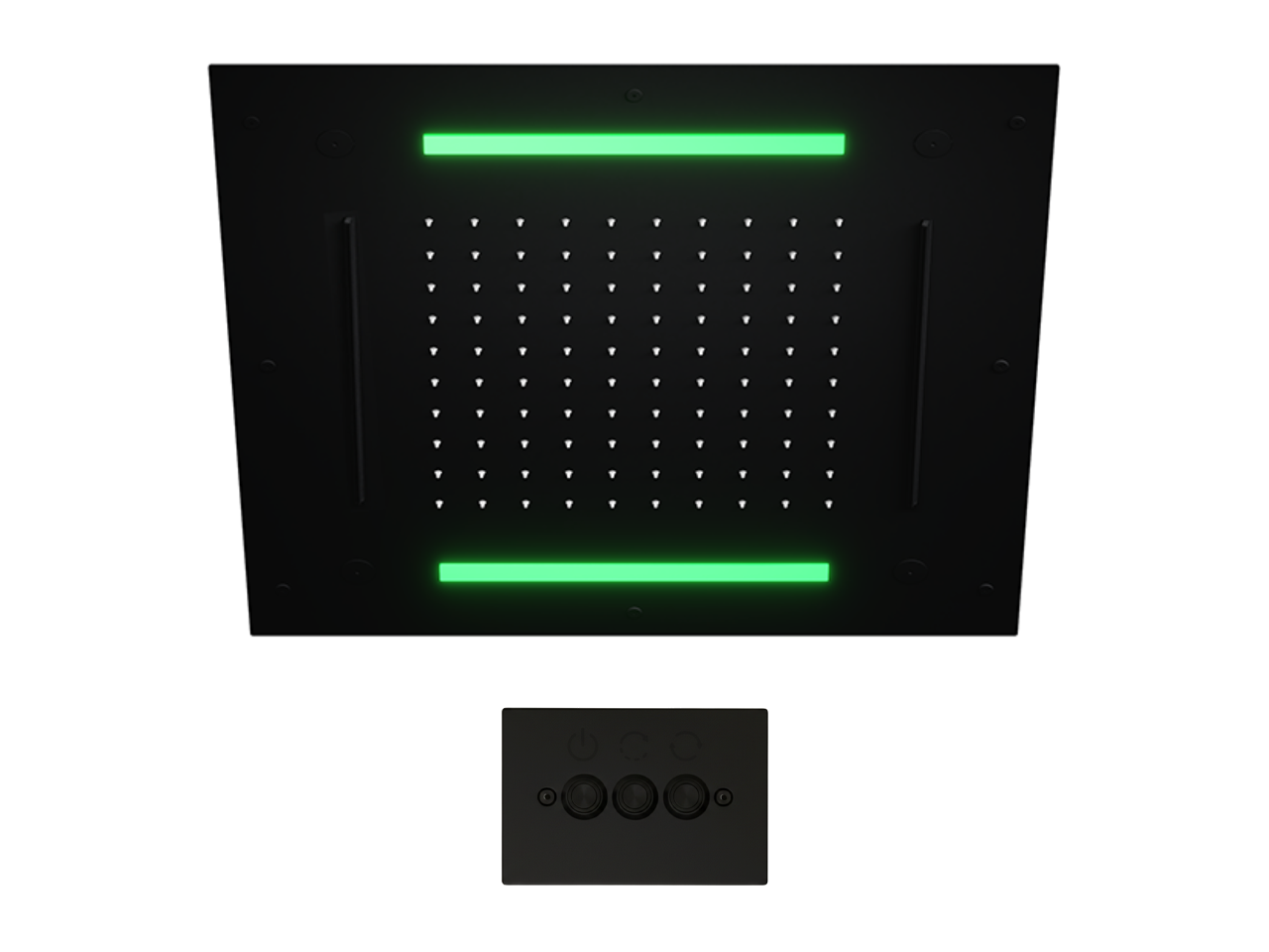 Rociador de techo con cromoterapia 500x500 mm ZEN SHOWER_ZS0C0095 -1