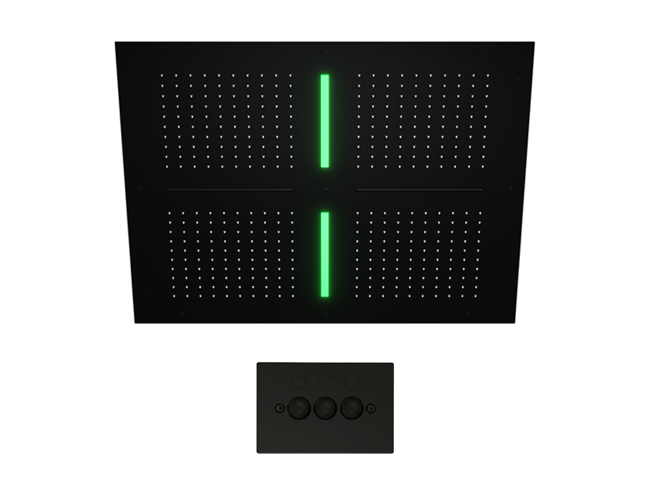 Rociador de techo con cromoterapia 800x800 mm ZEN SHOWER_ZS0C0105 -1
