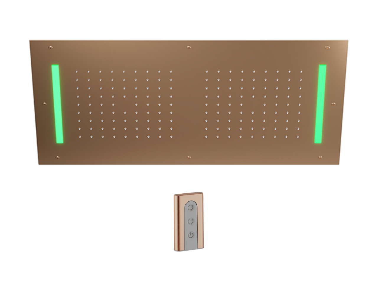 Rociador de techo con cromoterapia 700x400 mm ZEN SHOWER_ZS0C0110 -1