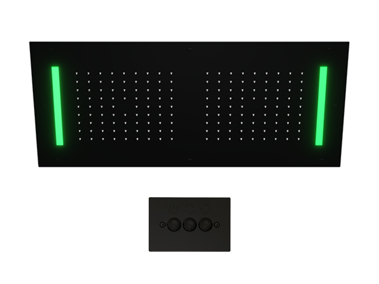 Rociador de techo con cromoterapia 700x400 mm ZEN SHOWER_ZS0C0115 -1
