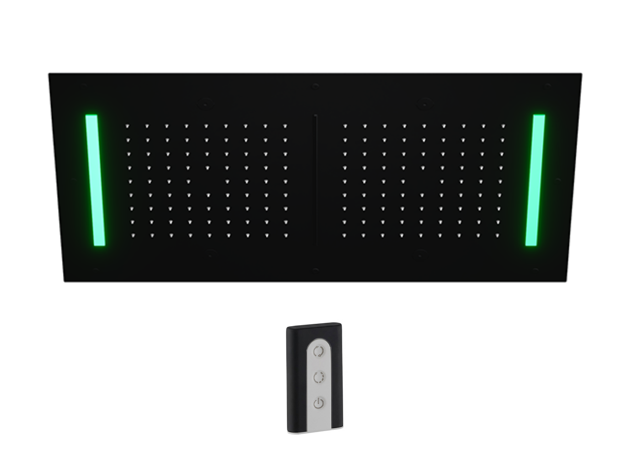 Rociador de techo con cromoterapia 700x400 mm WELLNESS_ZS0C0120 -1