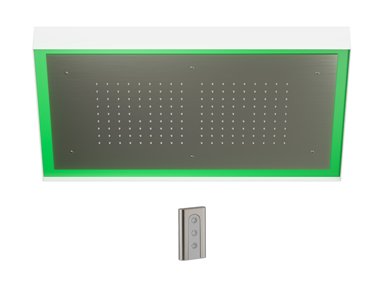 Rociador de techo con cromoterapia 770x470 mm ZEN SHOWER_ZS0C0150 -1