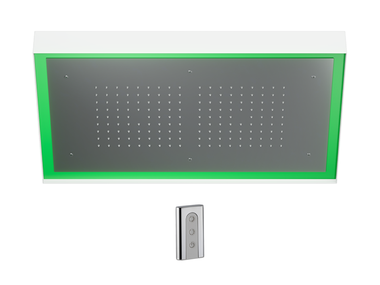 Rociador de techo con cromoterapia 770x470 mm ZEN SHOWER_ZS0C0150 -1