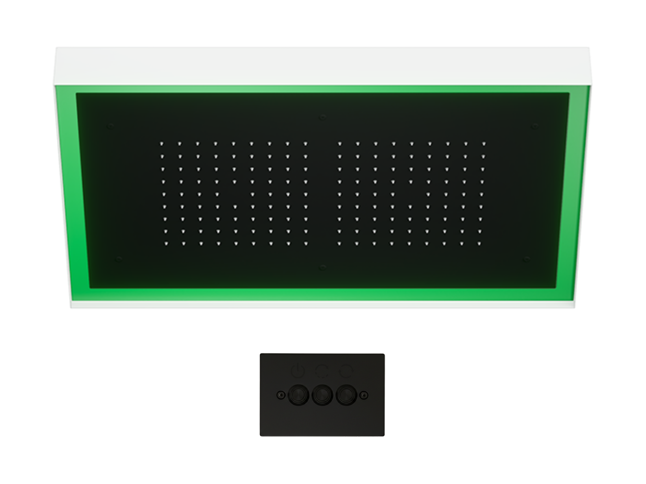 Rociador de techo con cromoterapia 770x470 mm ZEN SHOWER_ZS0C0155 -1
