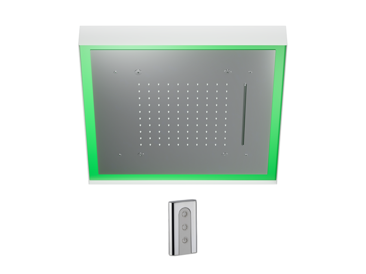 Rociador de techo con cromoterapia 570x570 mm ZEN SHOWER_ZS0C0160 -1