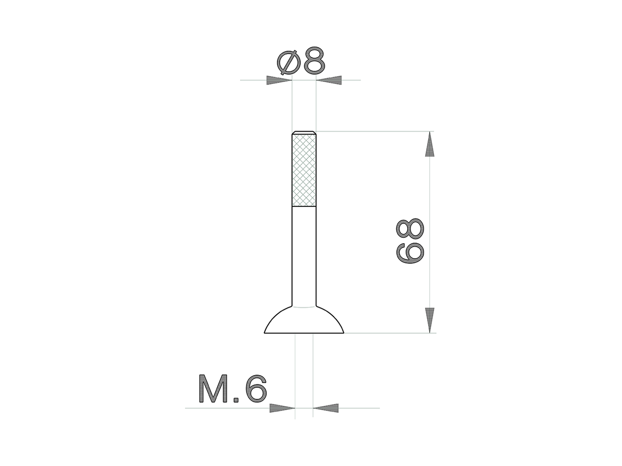 Palanca monomando 'LS' joystick REPUESTOS_ZZ932930 - v1